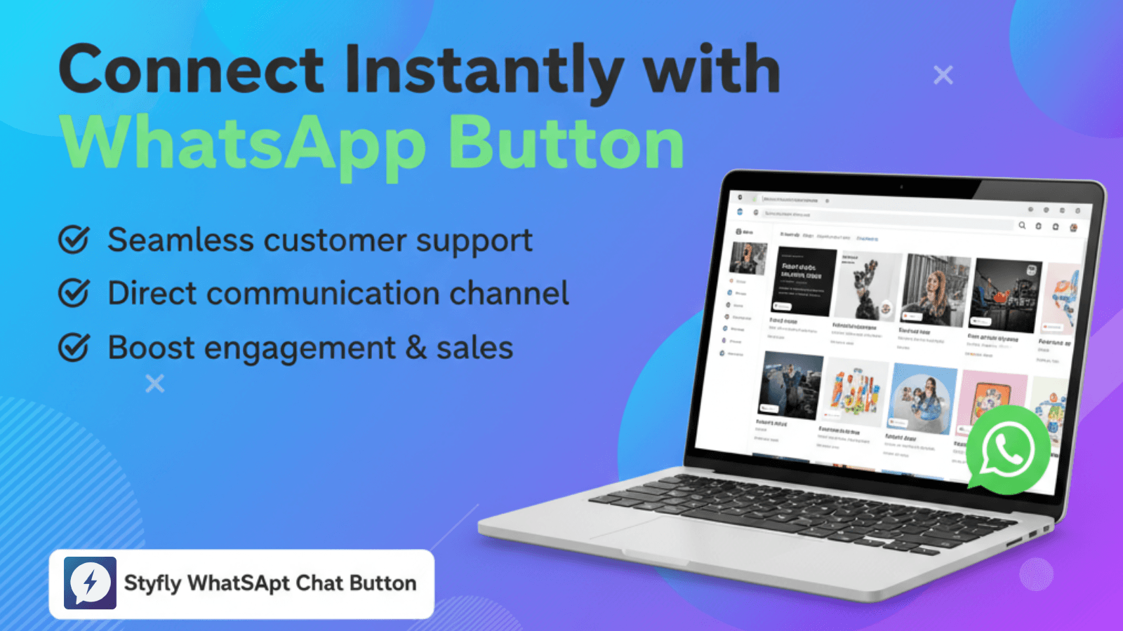 StyFly Whatsapp Button