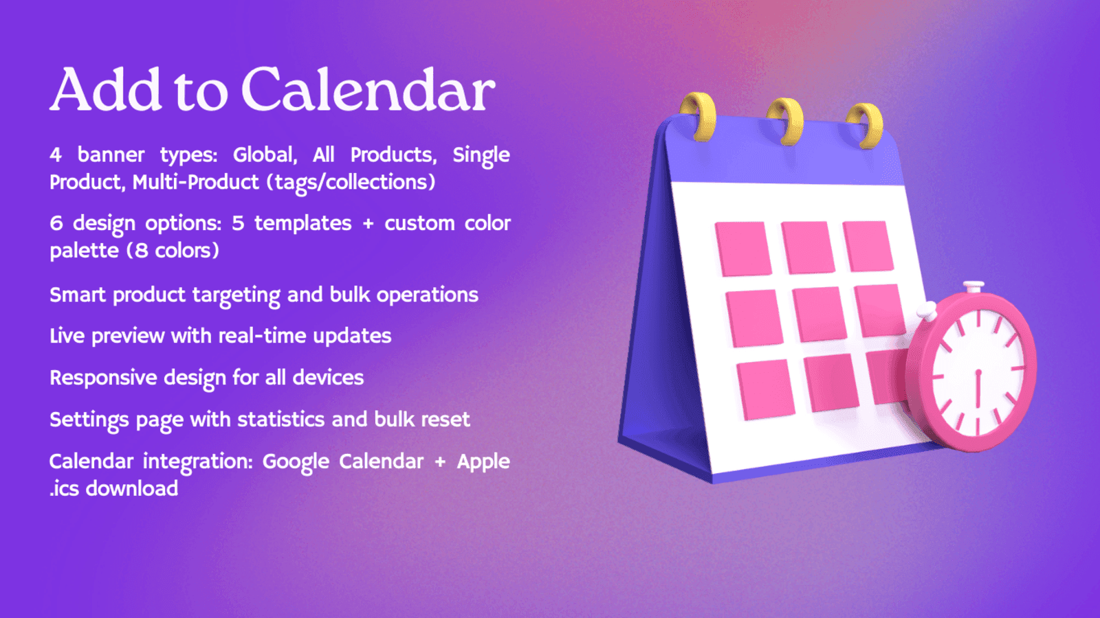 DMJ Simple Add to Calendar