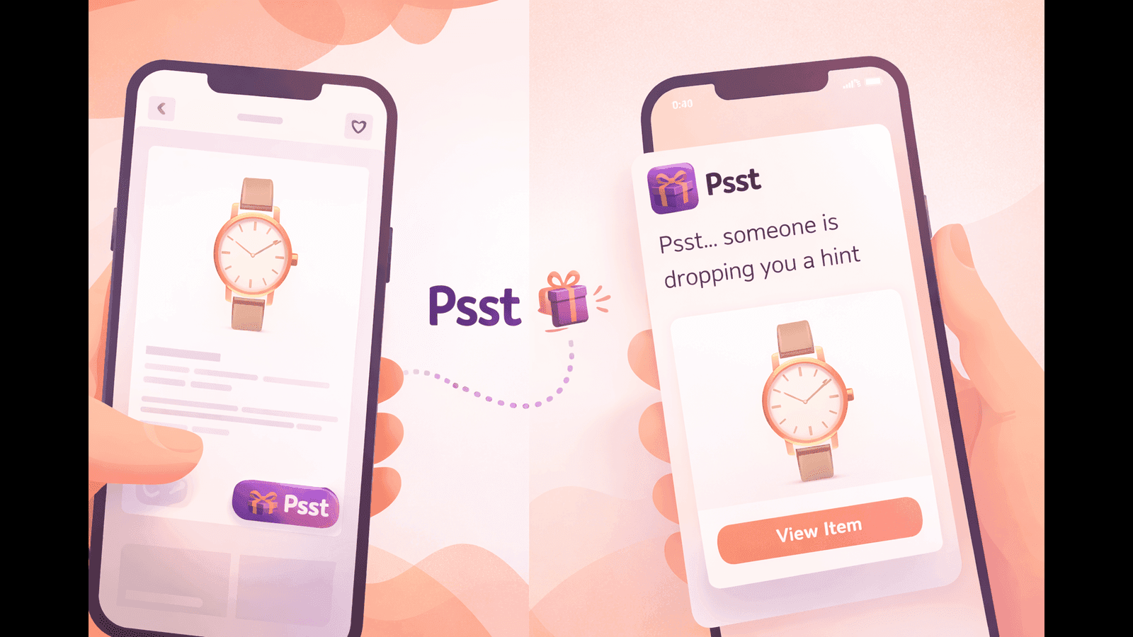 Psst - Email Hinter, upselling for customers