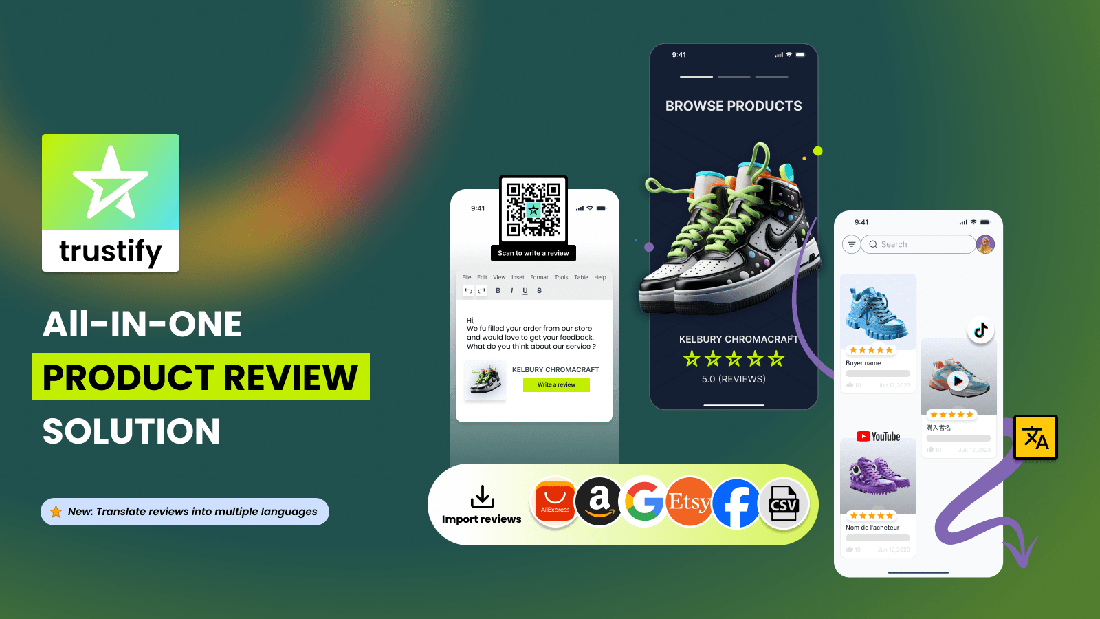 Trustify Product Reviews Importer