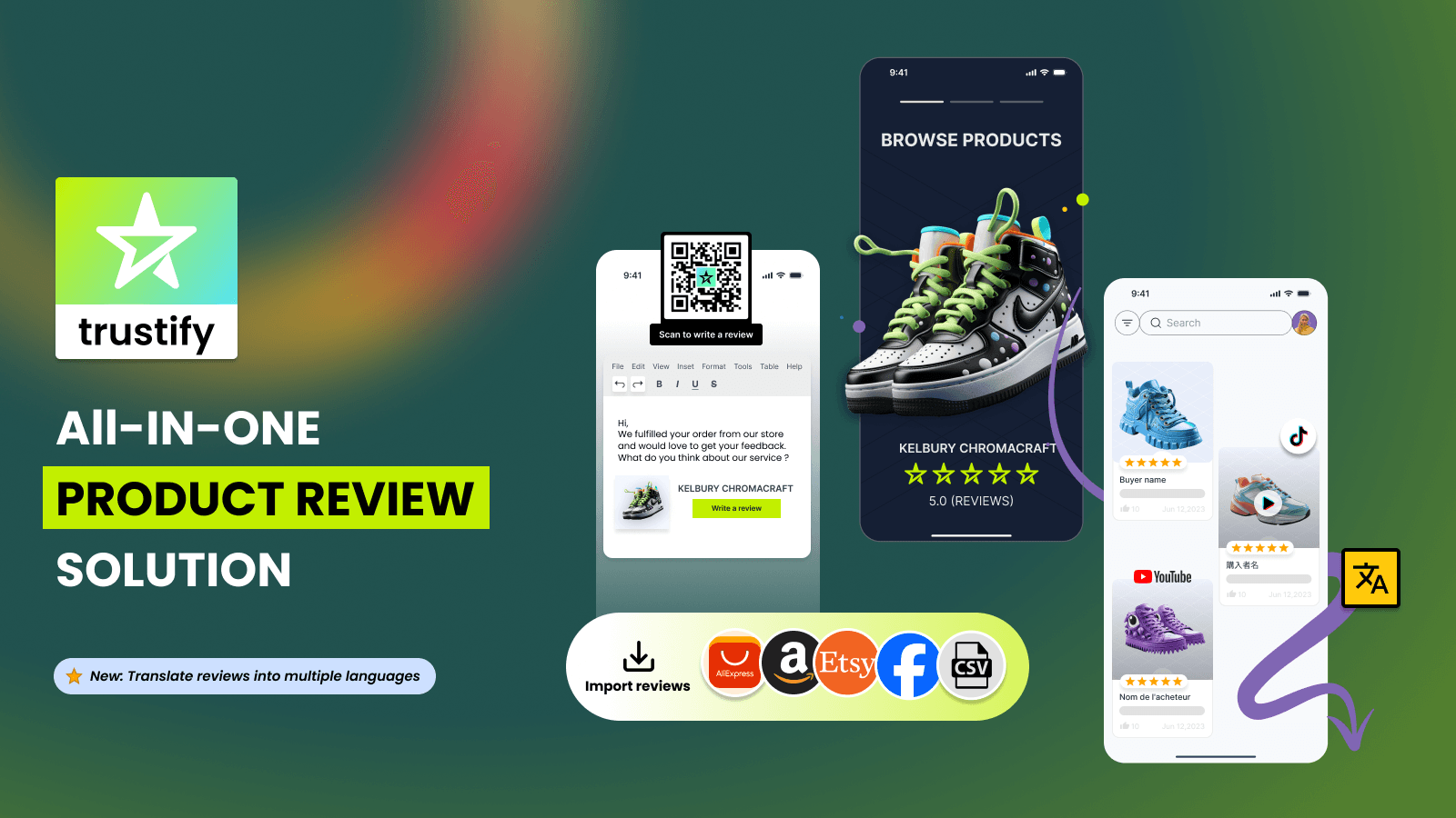 Trustify Product Reviews Importer
