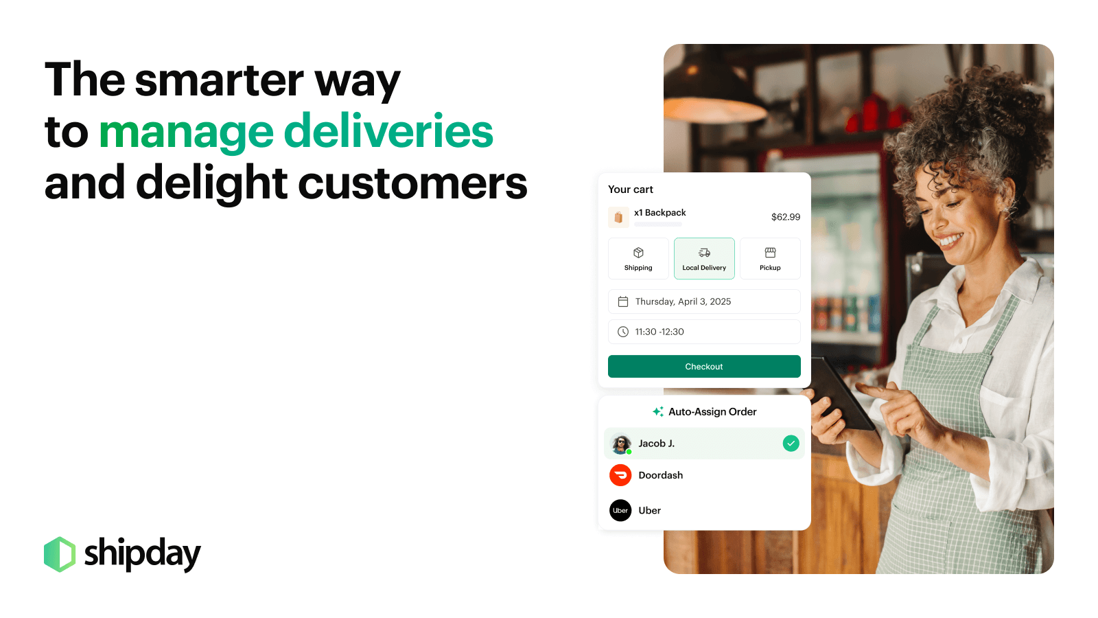 The smarter way to manage deliveries & delight customers.