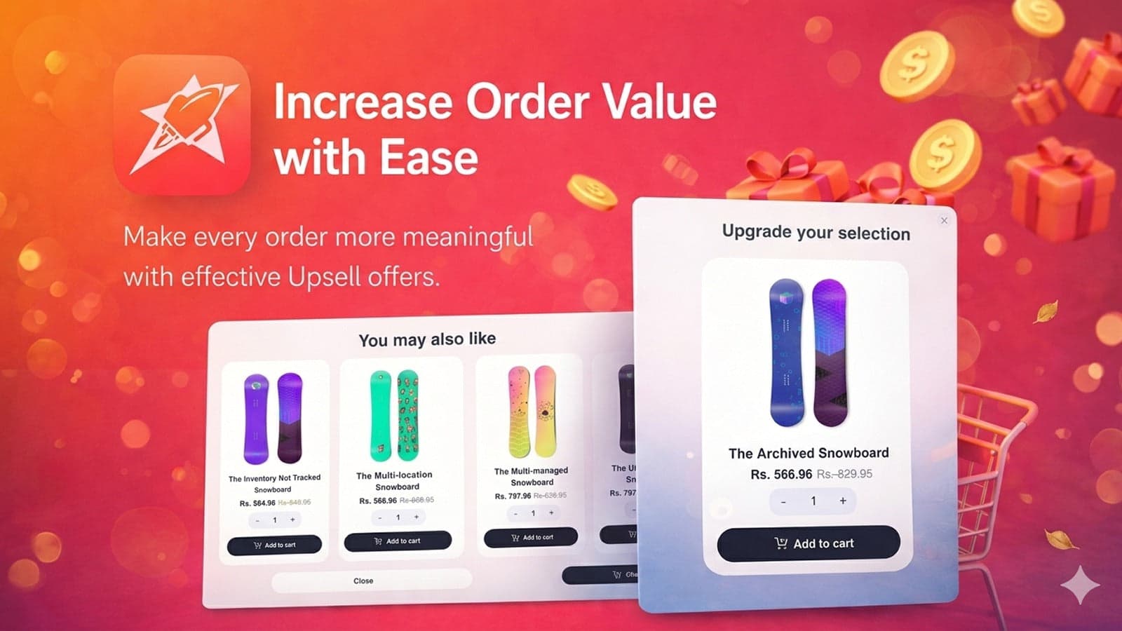 Increase Order Value with Ease