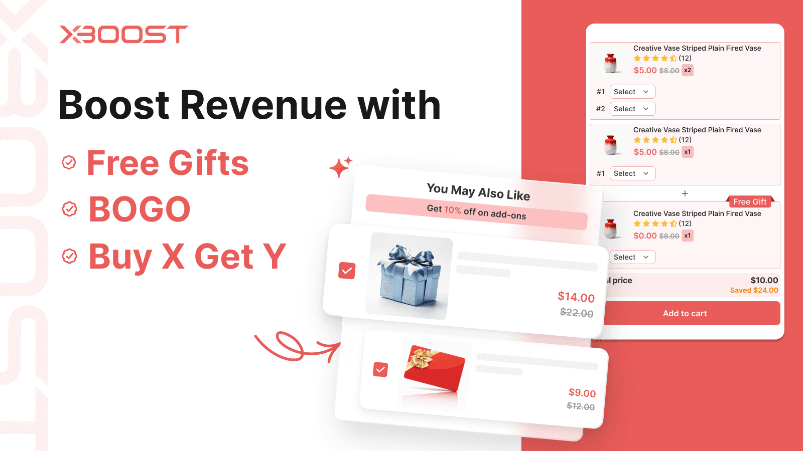 Free Gifts, Buy X Get Y & Bogo