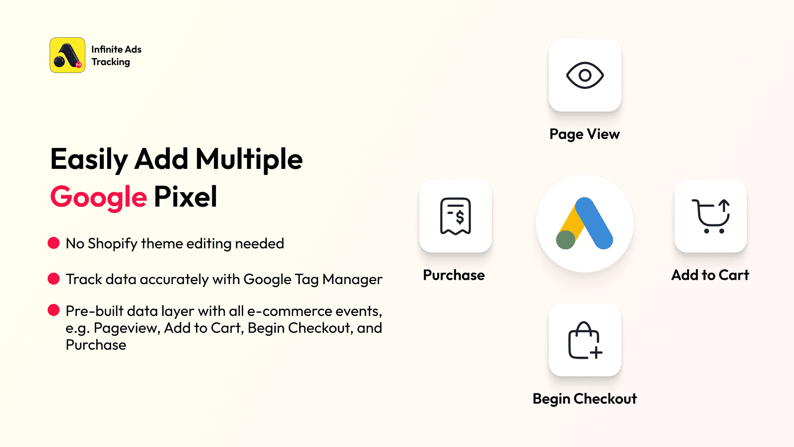 Infinite Google Ads Tracking for Shopify