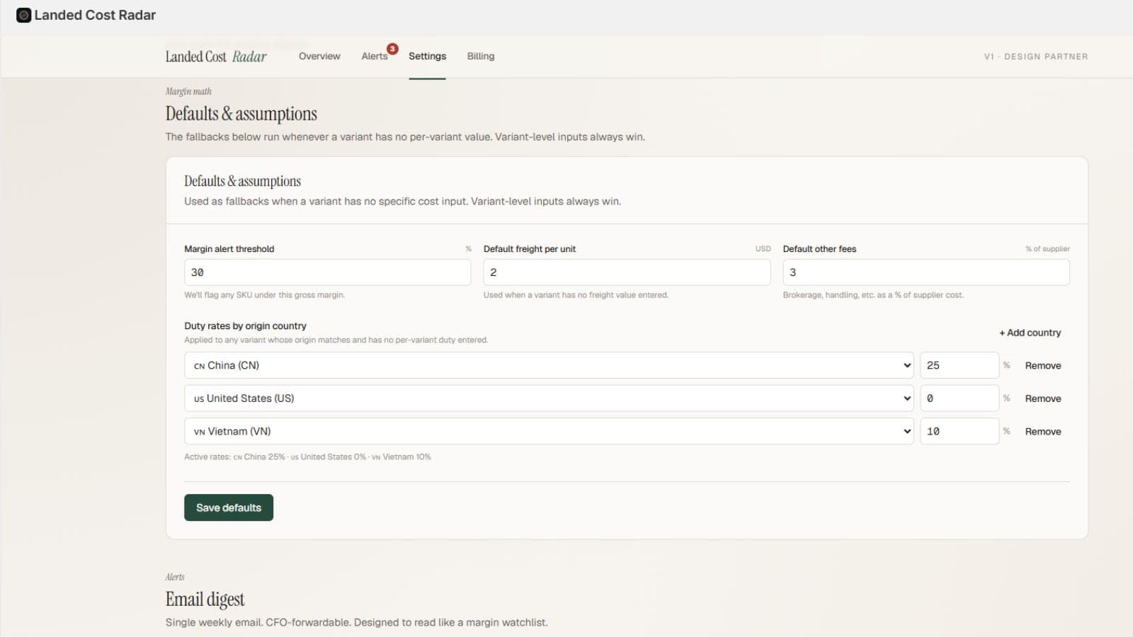 Dashboard overview (KPI strip + activity + priority table)