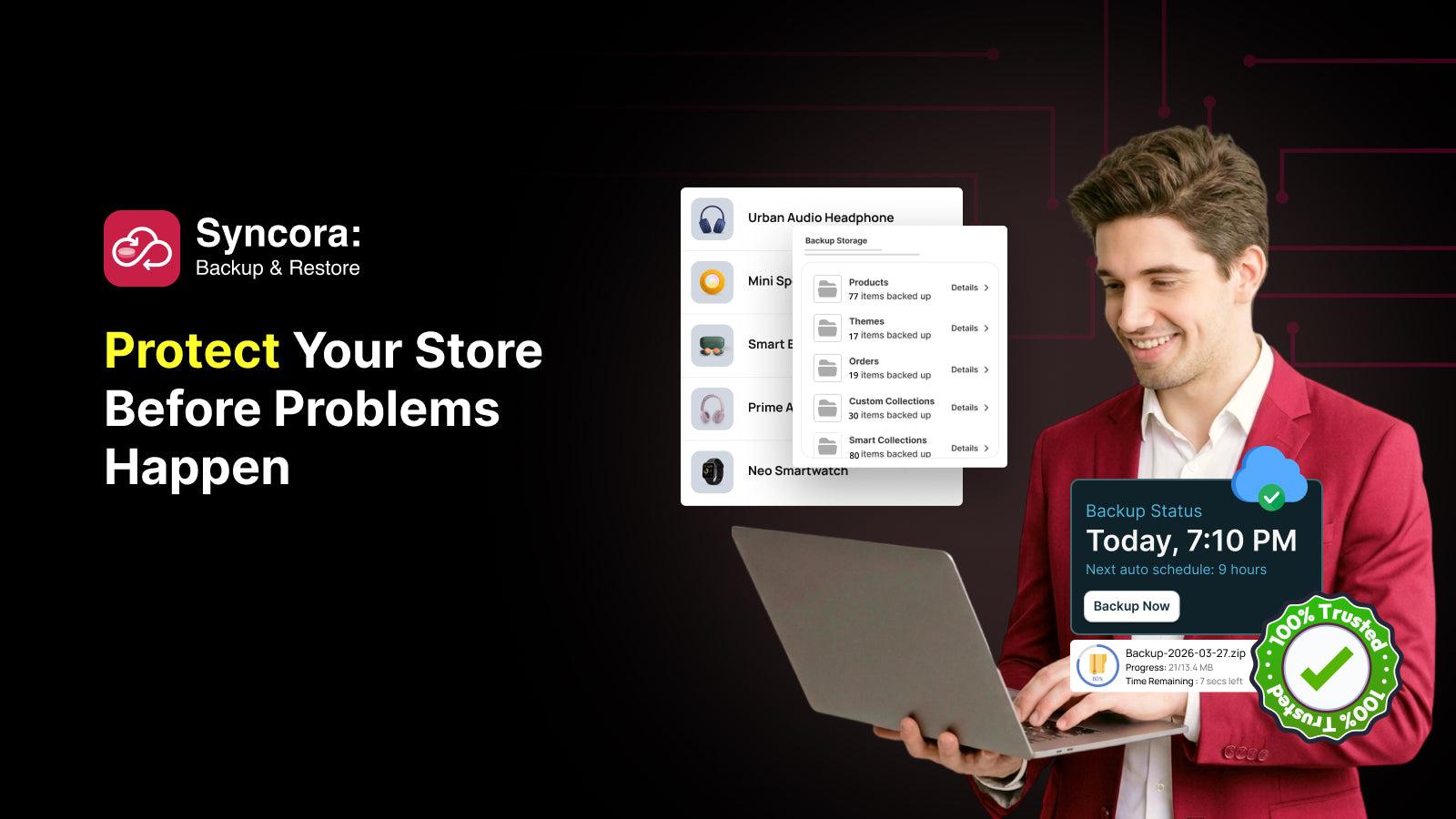 Syncora backup restore