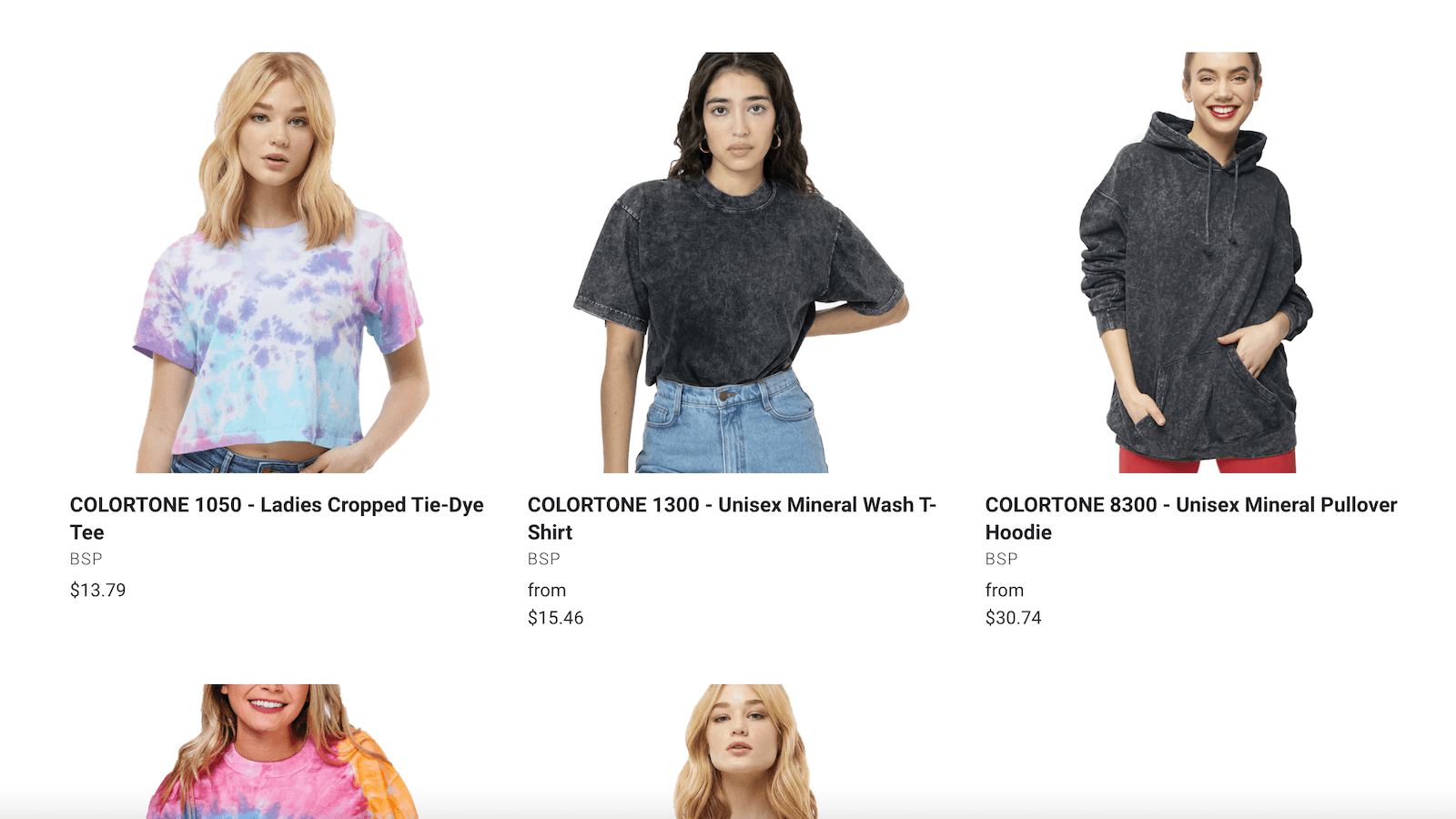 Backstory Prints Products Example