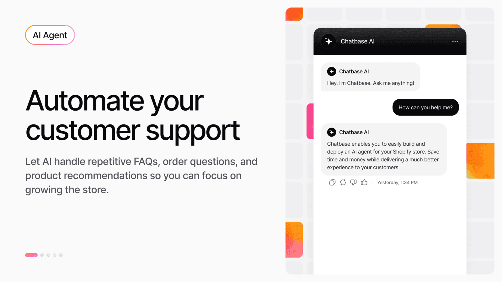 Chatbase: Automate your customer support