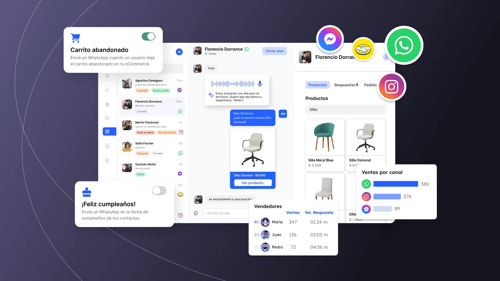 Chat de dialecto con todas las funcionalidades.