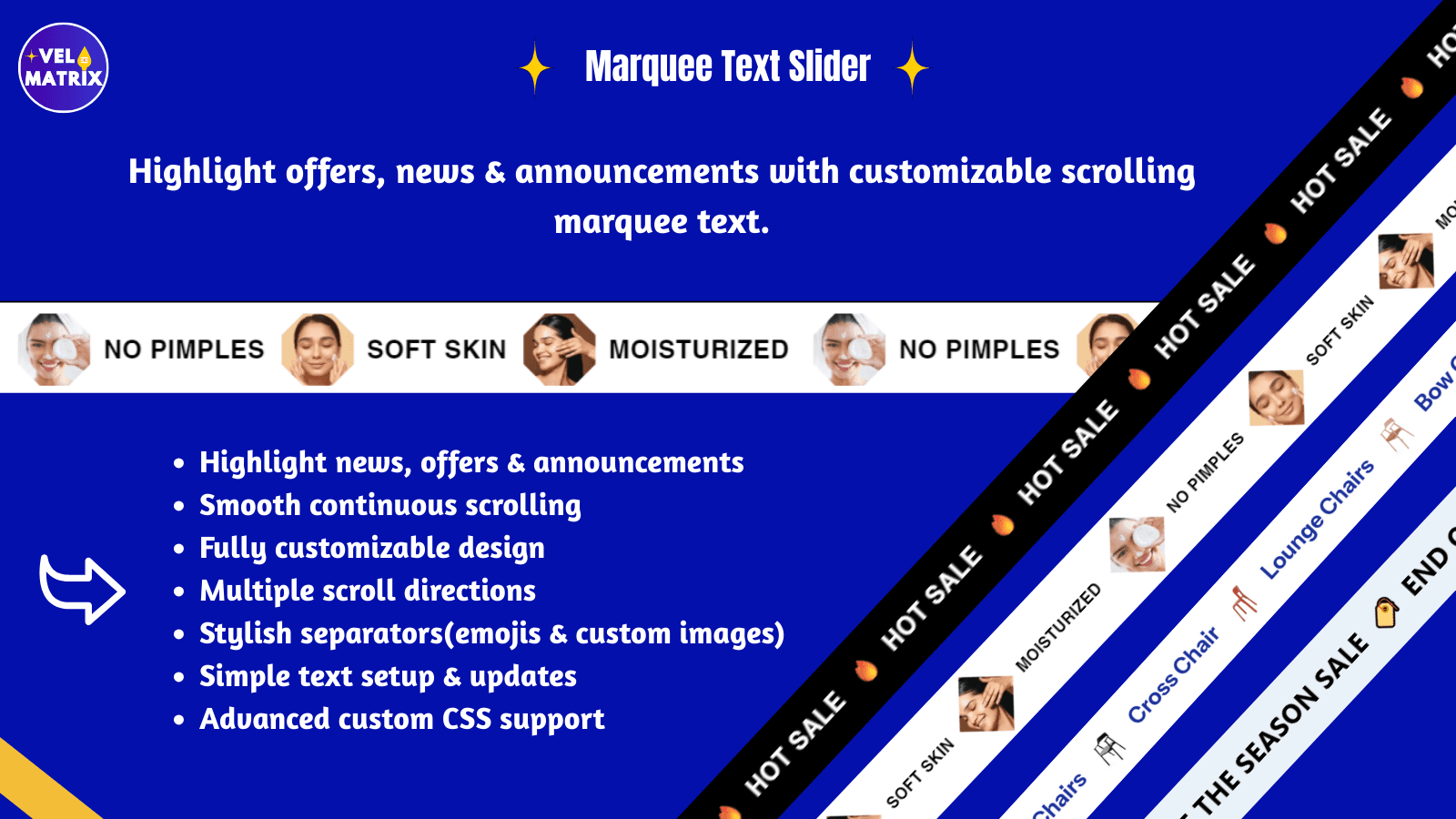 Logofy - Marquee Text Slider Introduction