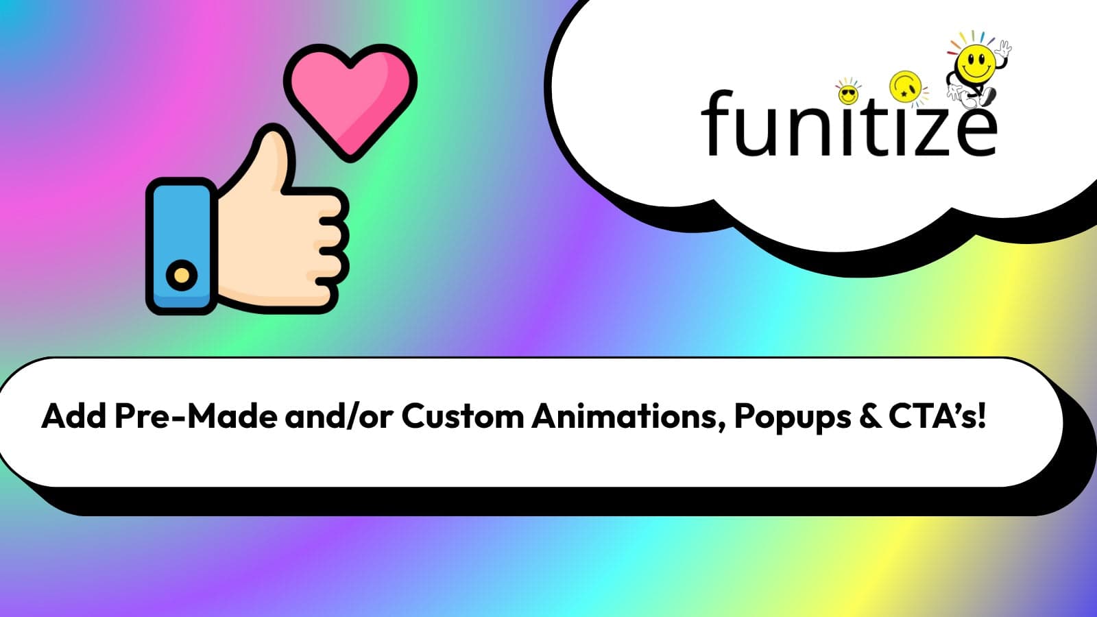 Funitize Shopify App Premade Custom Animations, Popups, & CTA’s!