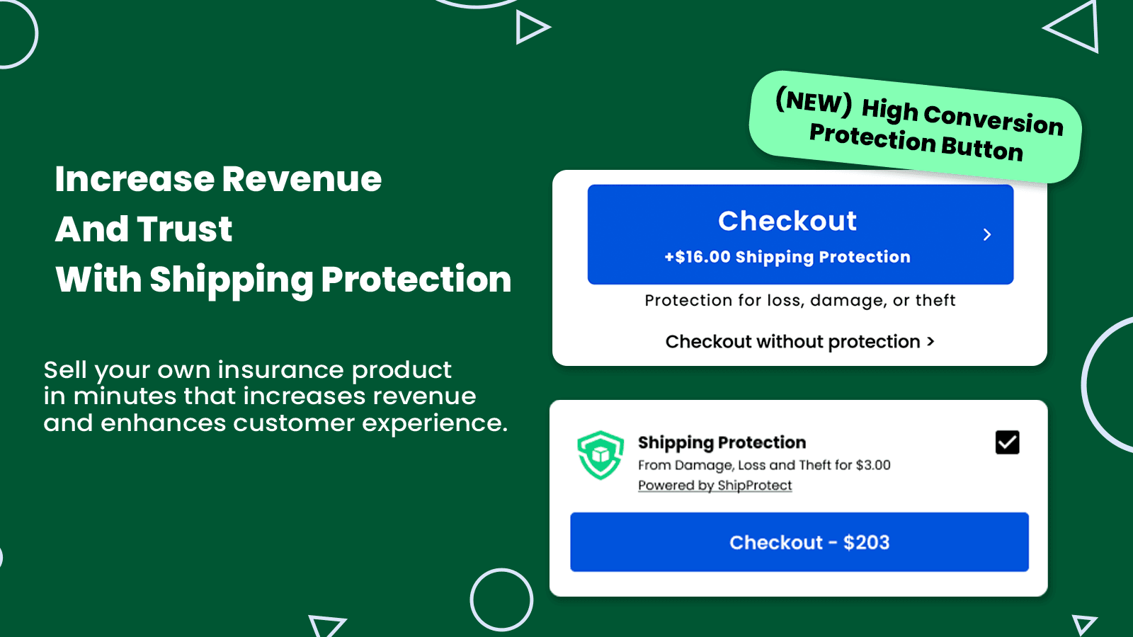 Increase Revenue and Trust With Shipping Protection