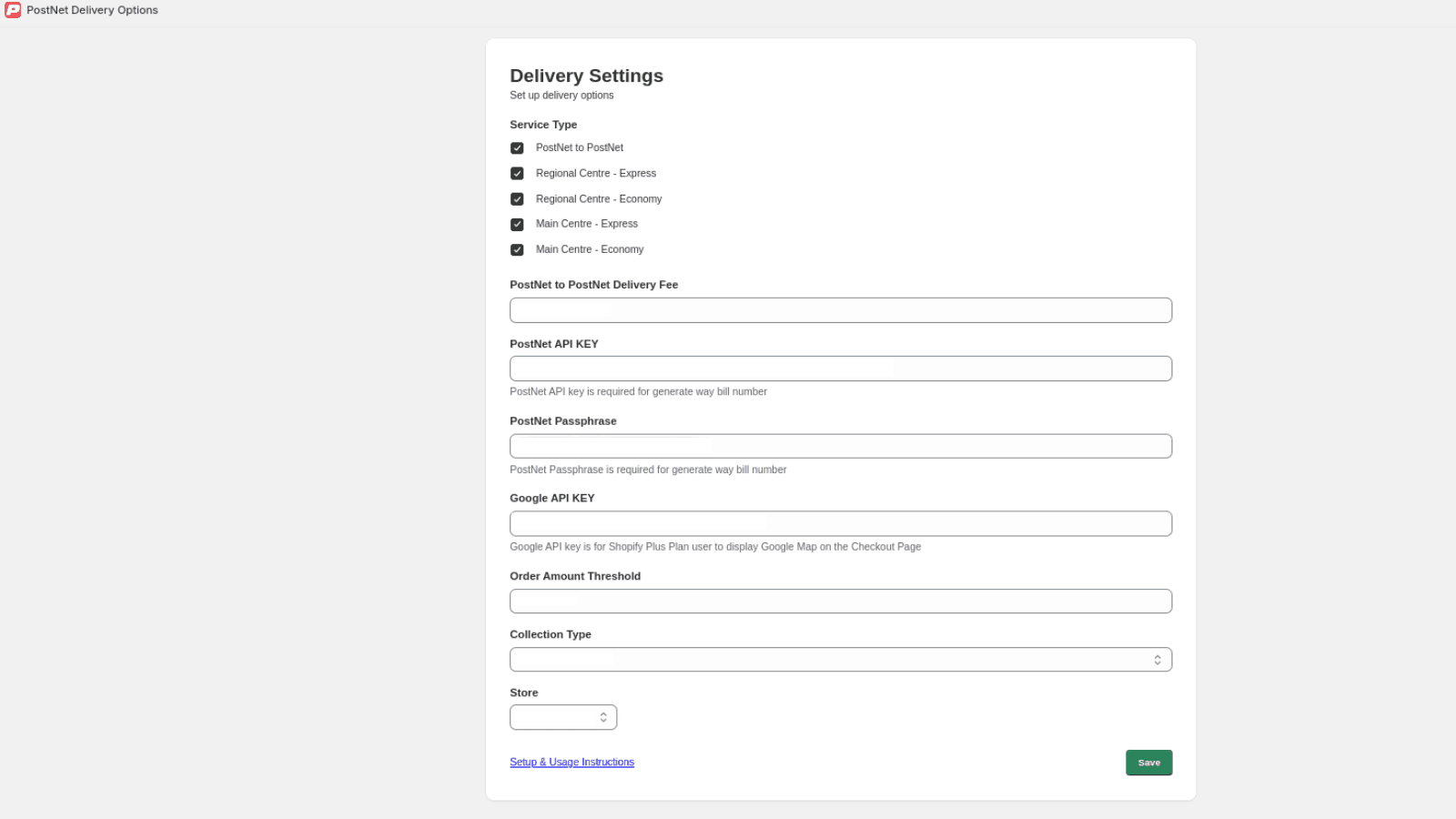 Home Page View