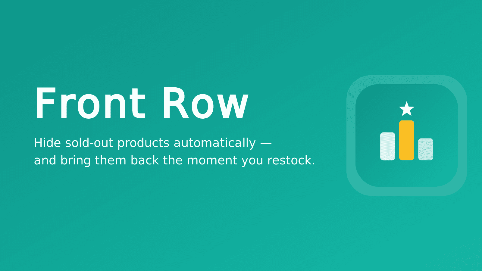Front Row app feature image