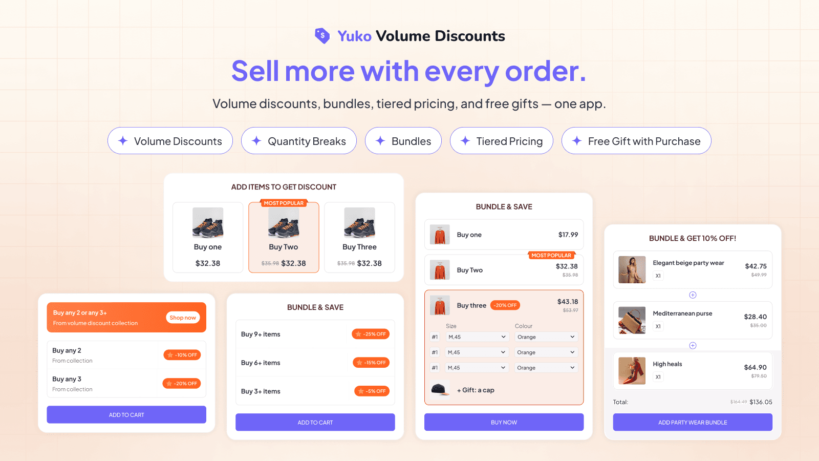 Volume discounts made easy