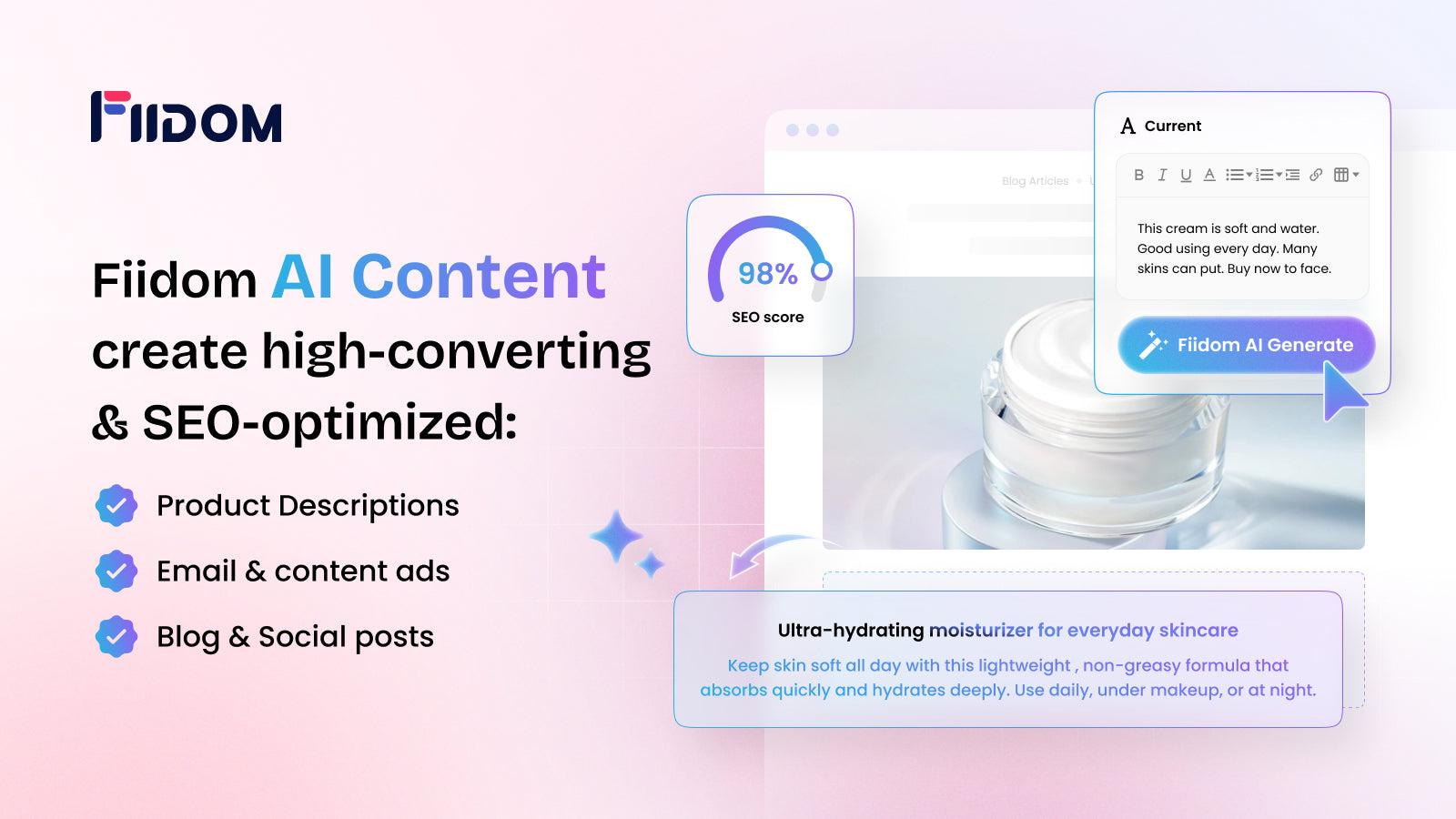 Transform Your Product Content With AI