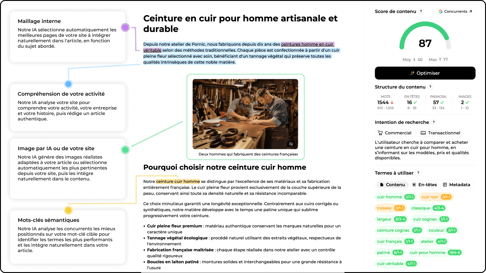 Generate rich, authentic, SEO-optimized blog posts