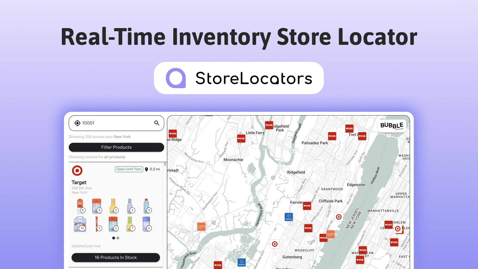 Real-Time Inventory Store Locator