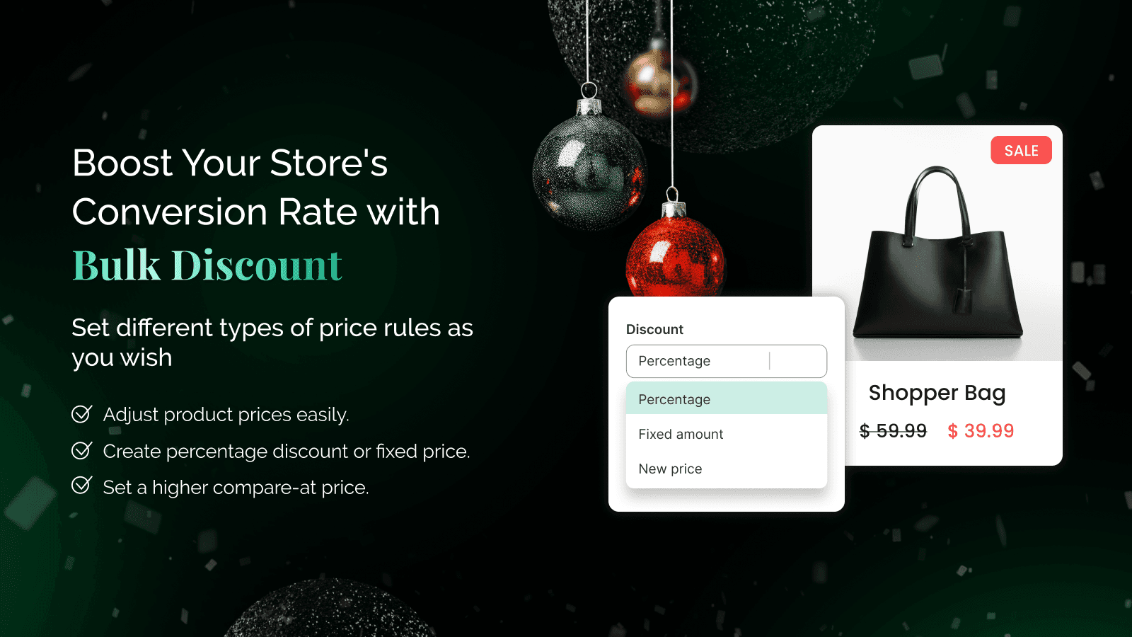 Boost Store's Conversion with Product Discount and Price Editor