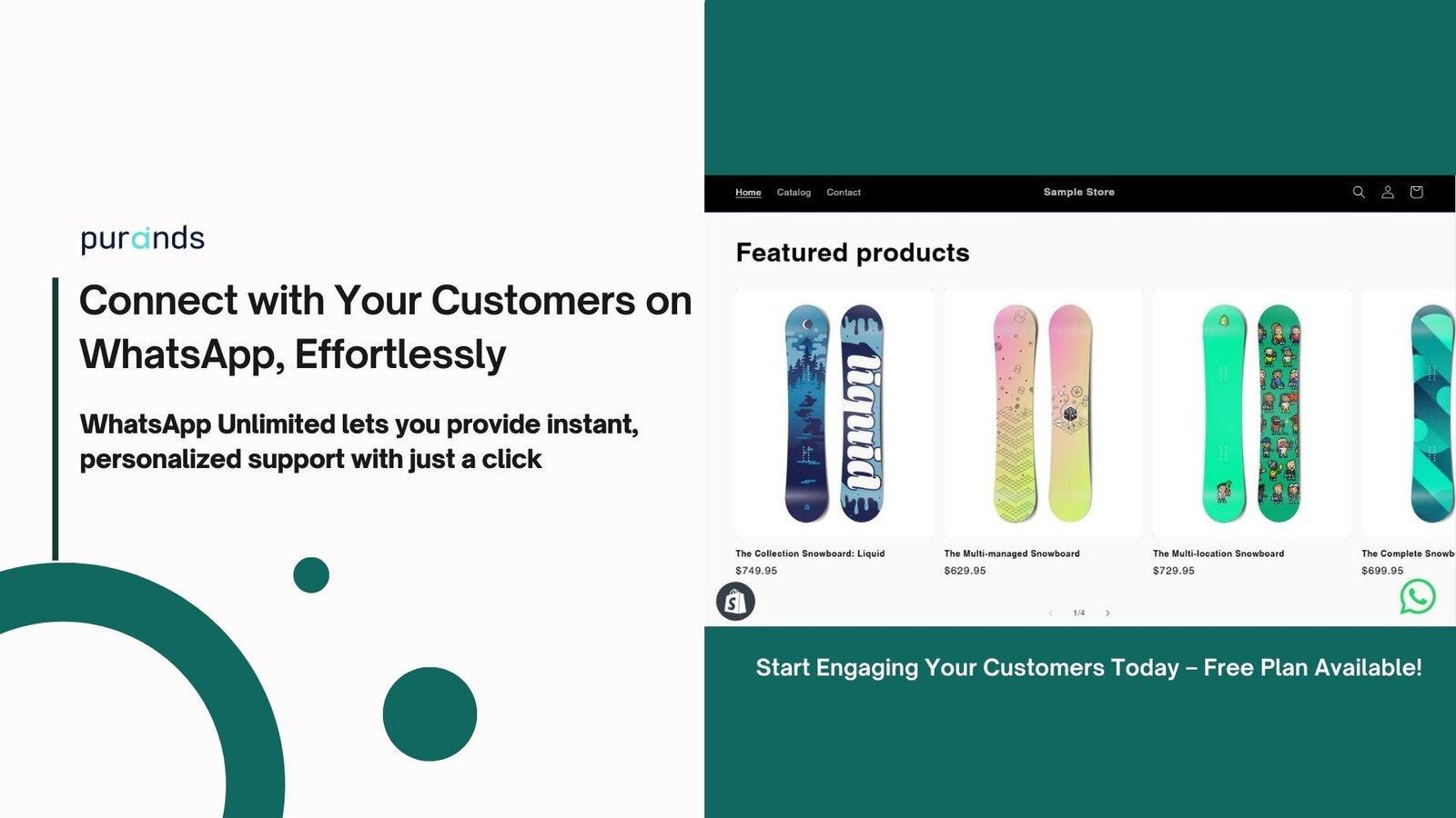 Connect with Your Customers on WhatsApp, Effortlessly!