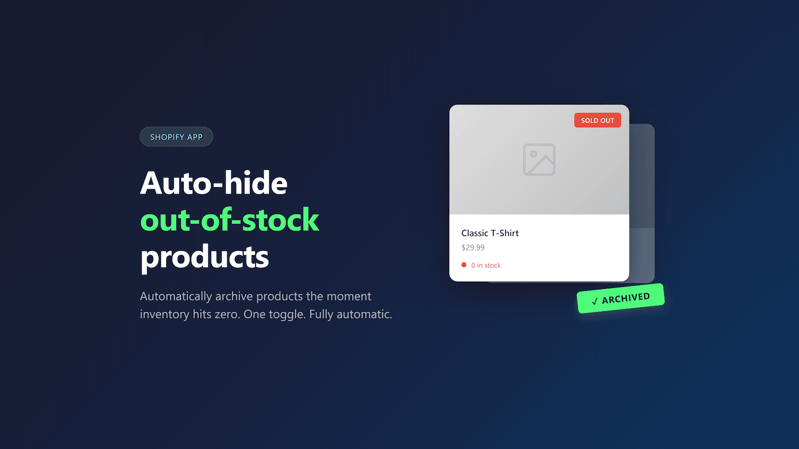 Hide Out of Stock Products
