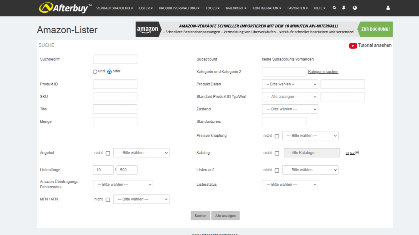 Amazon Lister - einfach auf Amazon verkaufen