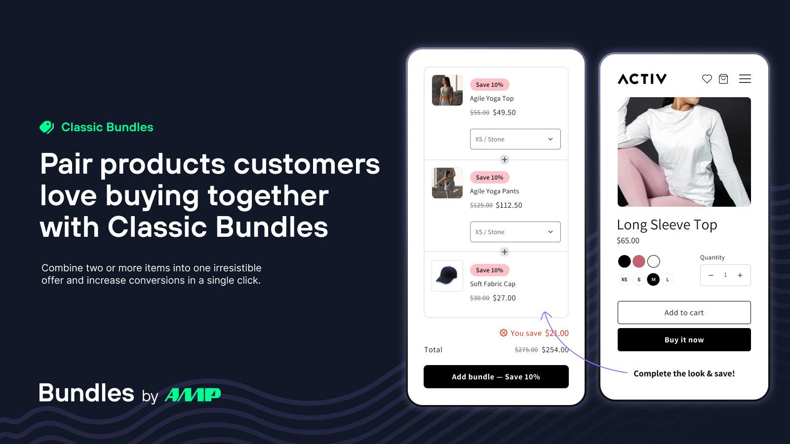 Classic product bundles