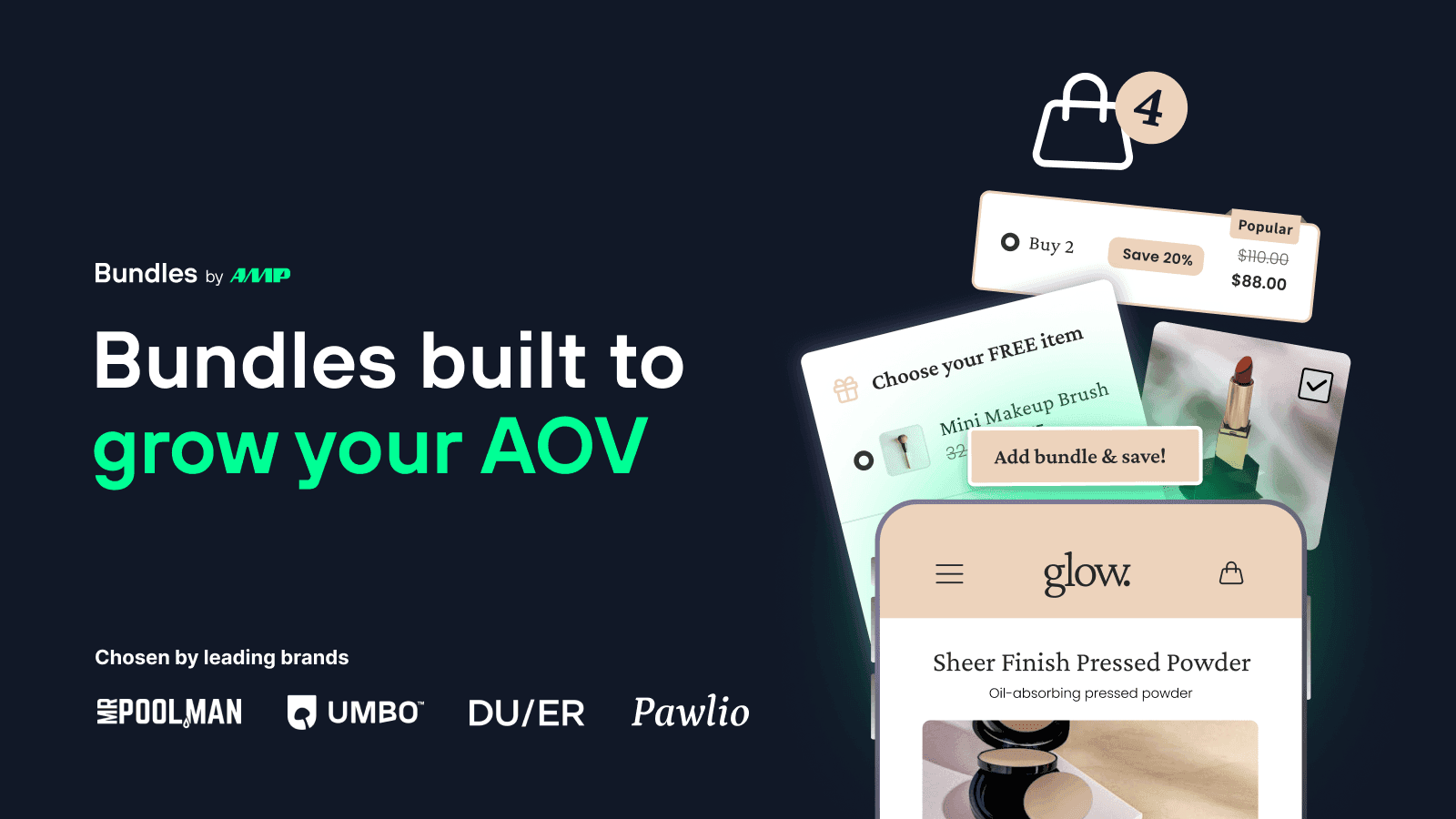 Bundles built to grow your AOV