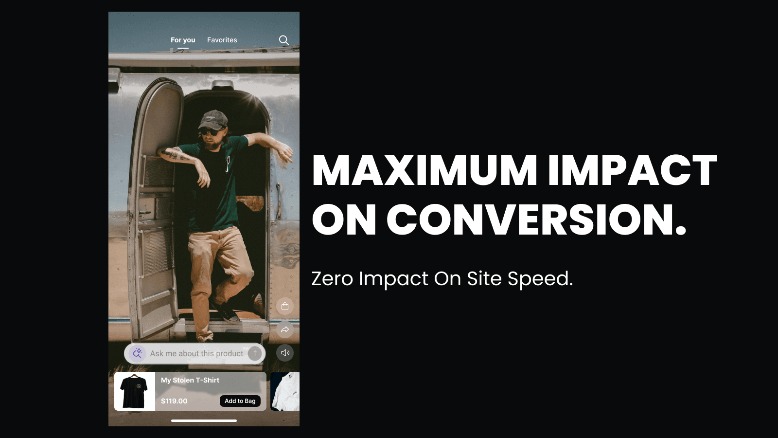 We set the standard for Shoppable Videos