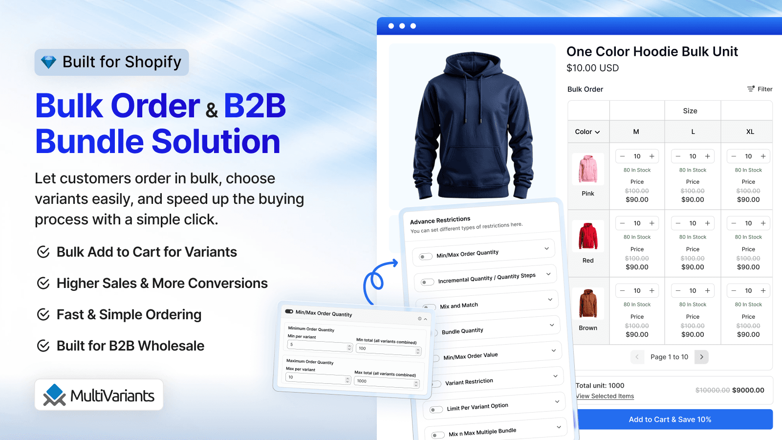 Bulk Order & B2B Bundle Solution