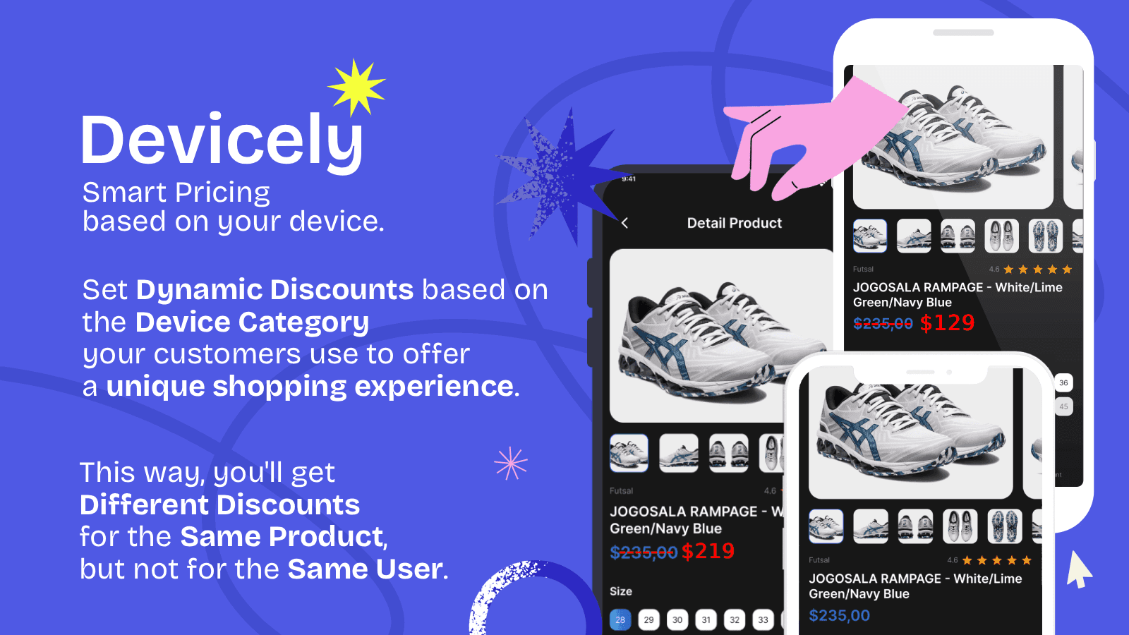 A tailored discount, on every device