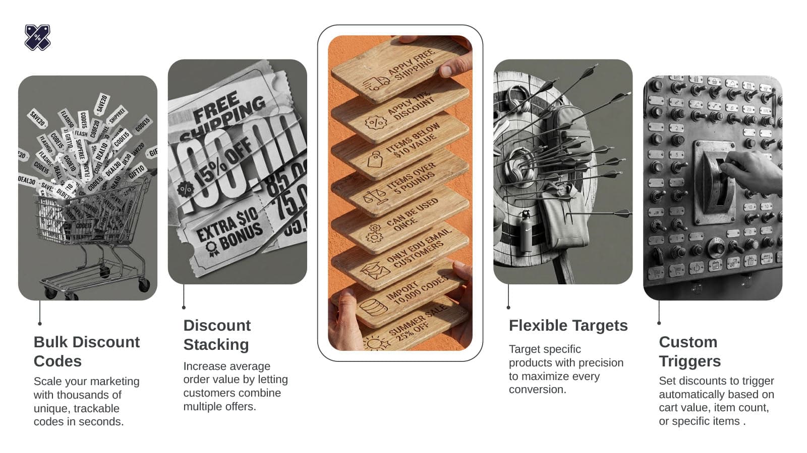 Create advanced campaigns and discount codes for Shopify.