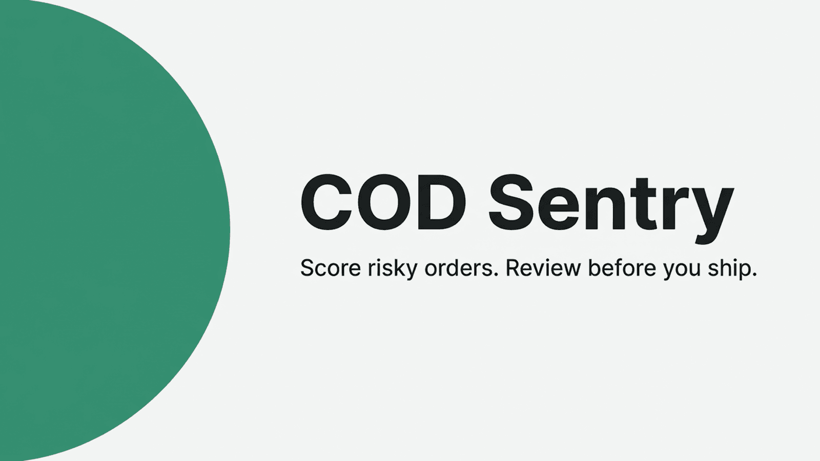 COD Sentry