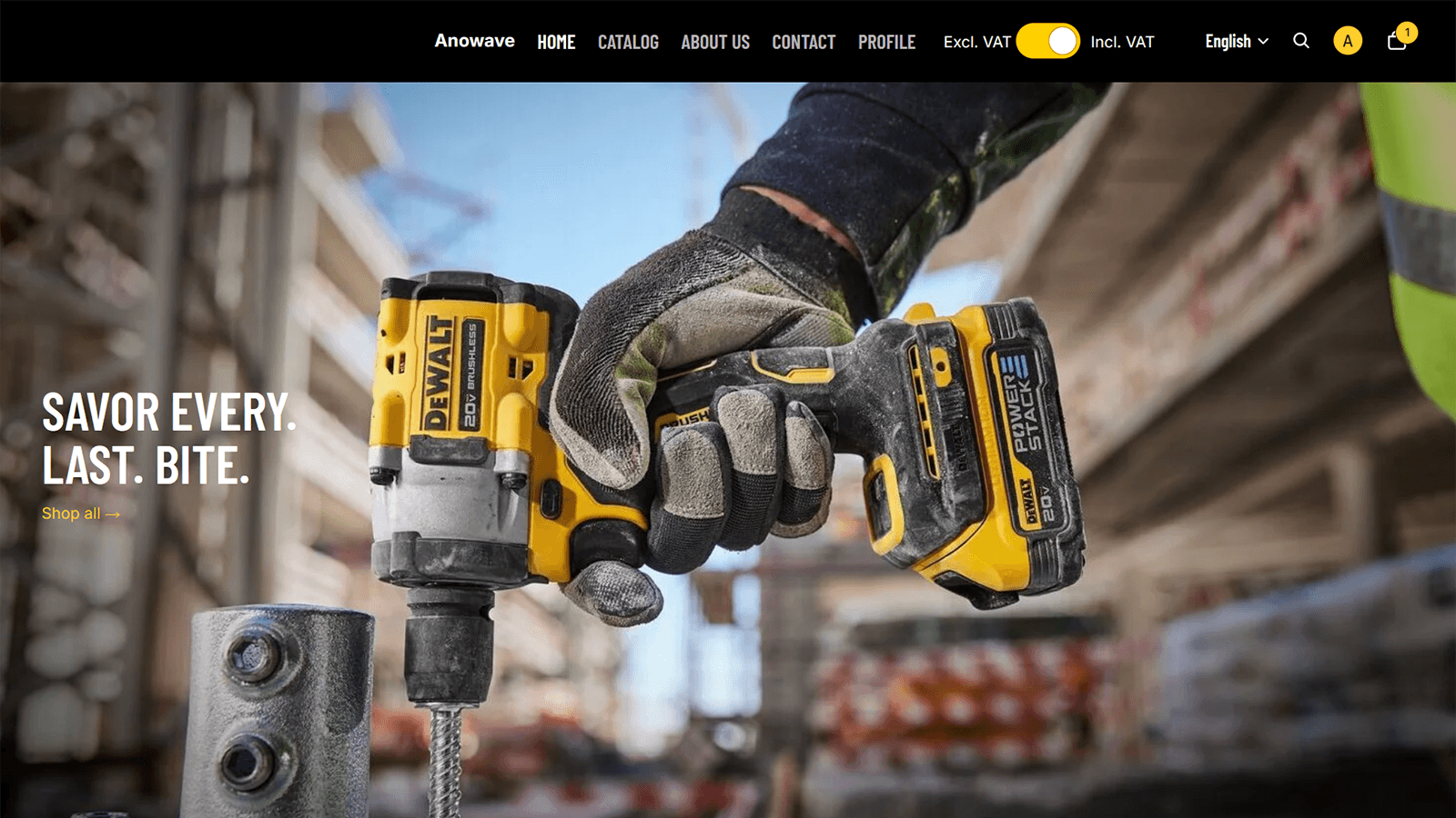 Interactive VAT 7 Tax Switcher