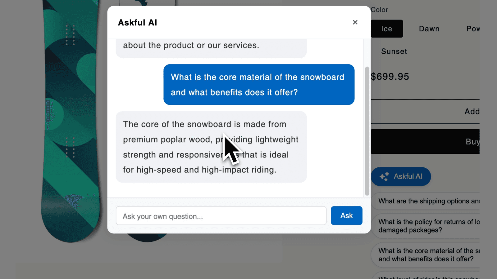 Askful AI Modal
