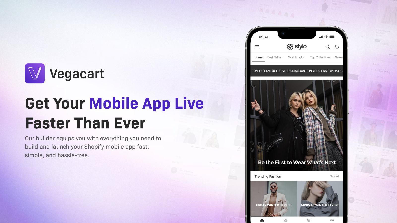 Vegacart - Mobile App Builder