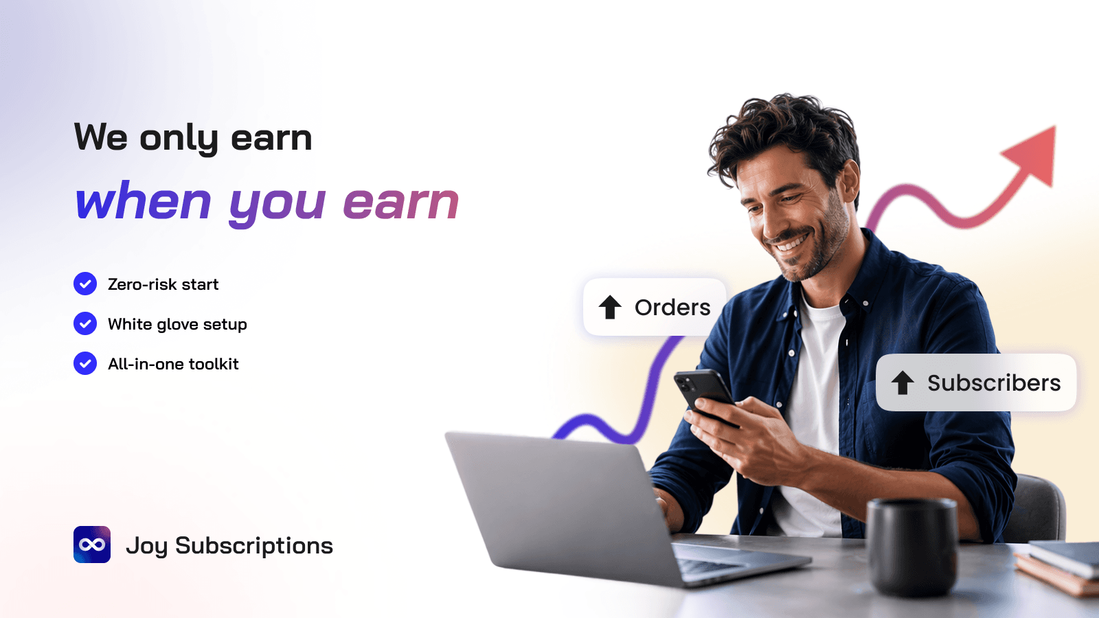 Joy subscription app - Build profitable subscription plan
