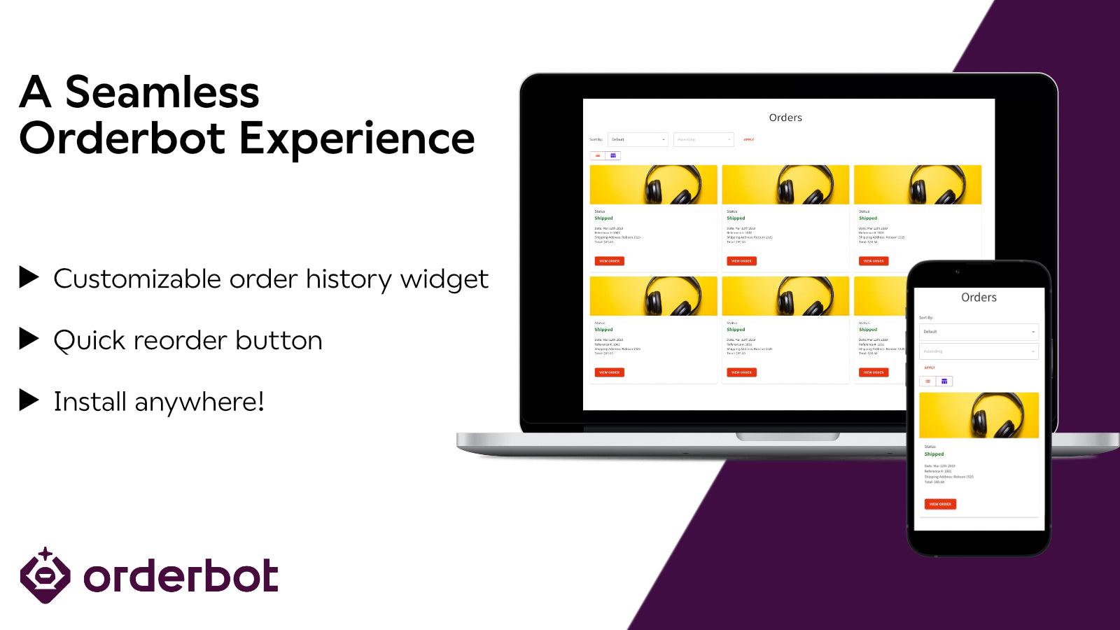Allow your customers to quickly reorder products