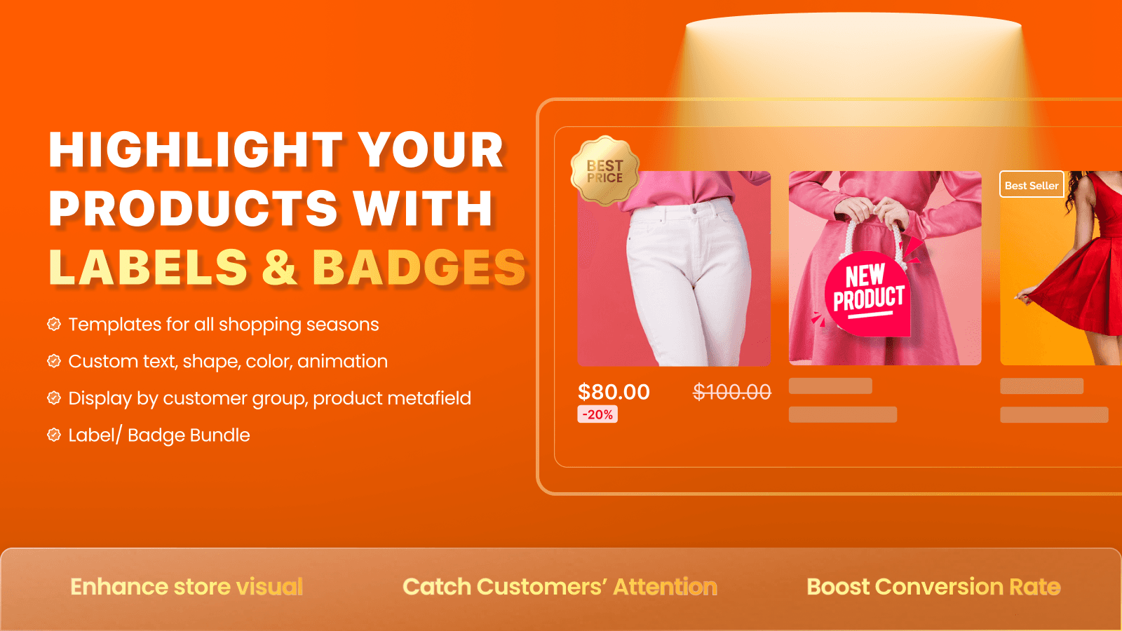 Polish Your Store/Products With Label/Badges/Stickers/Icons