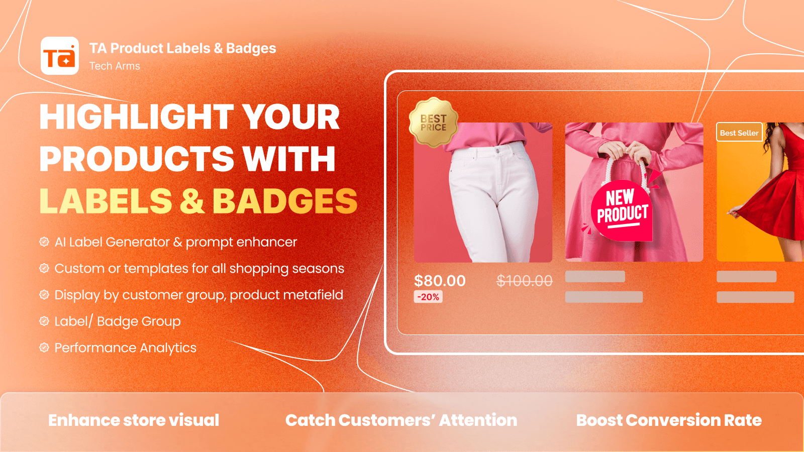 Polish Your Store/Products With Label/Badges/Stickers/Icons