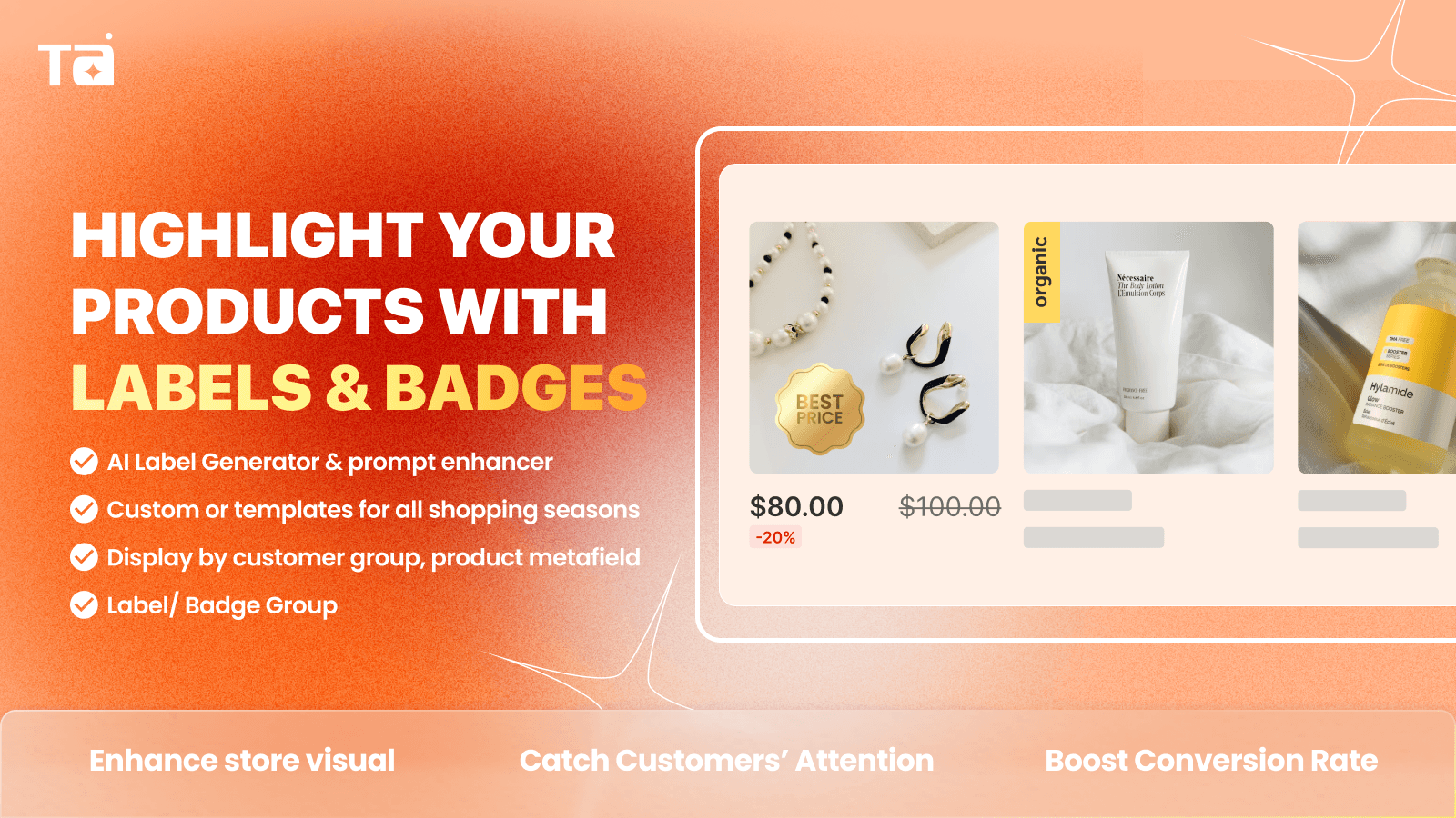 Polish Your Store/Products With Label/Badges/Stickers/Icons