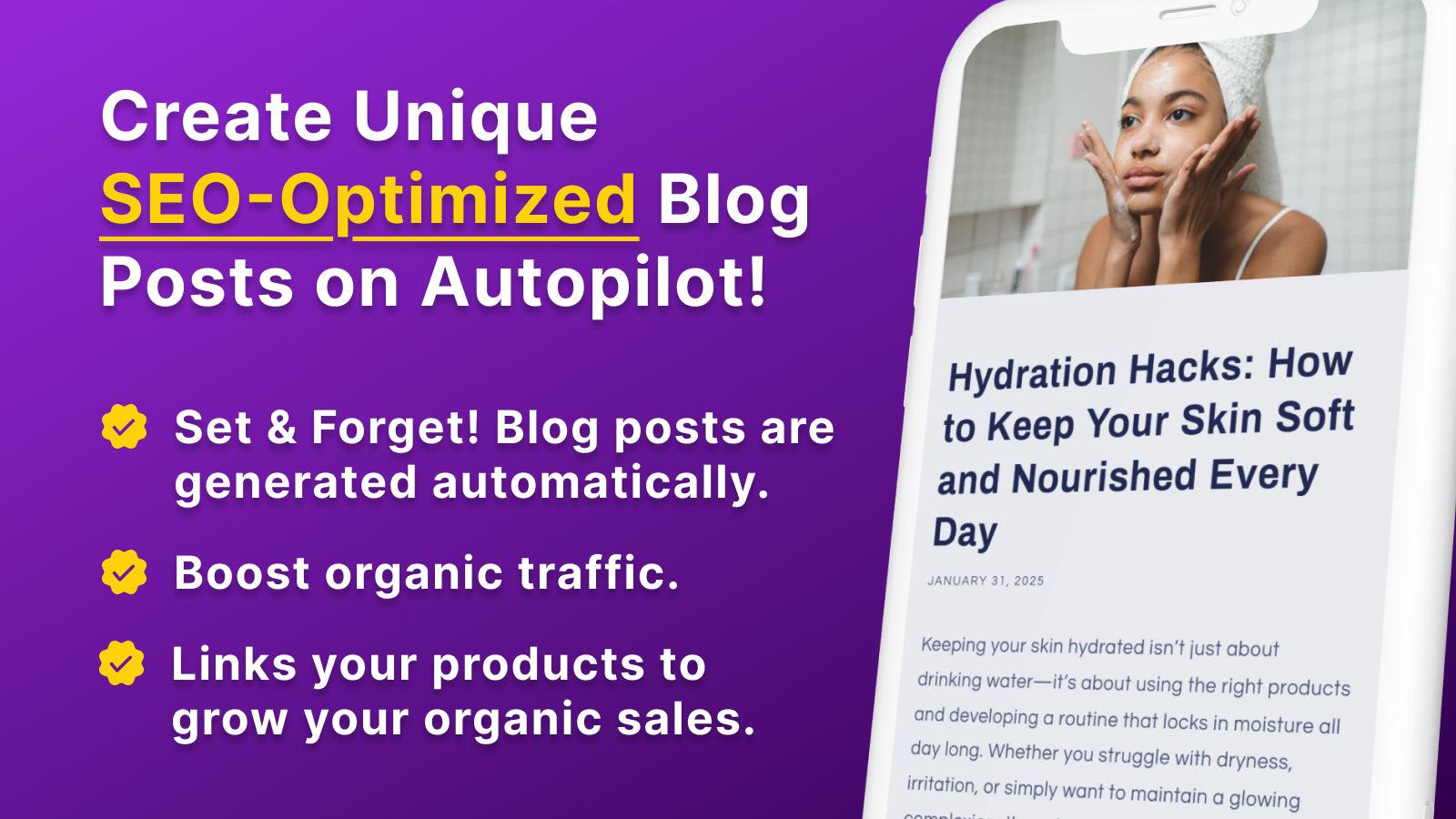 AI Generated Automated SEO Blog Post