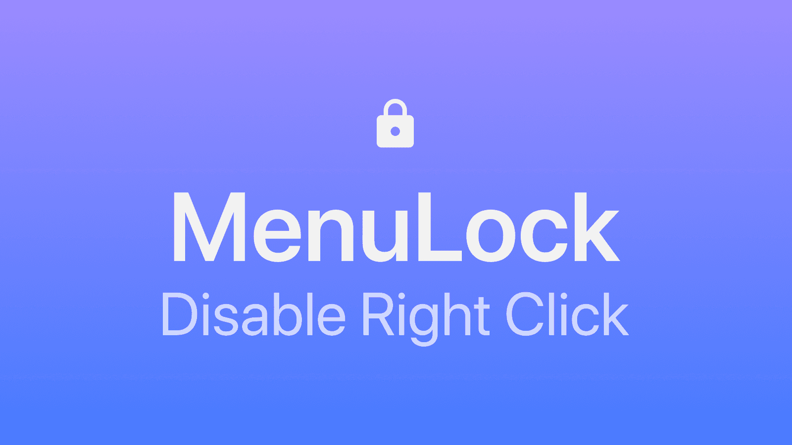 MenuLock logo