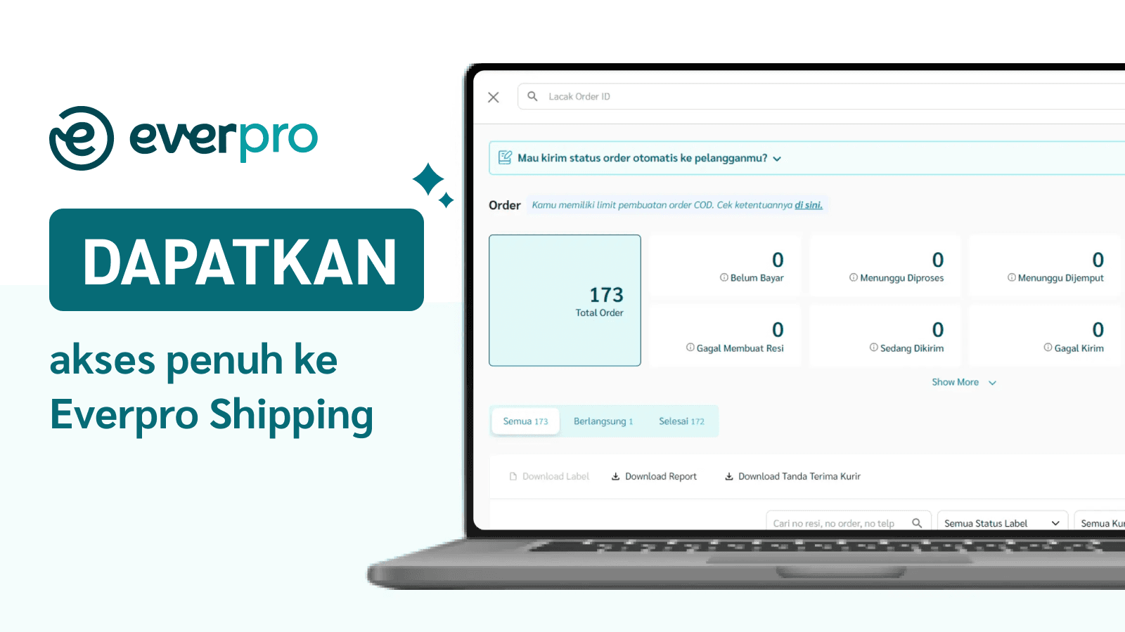 Dapatkan akses penuh ke Everpro Shipping