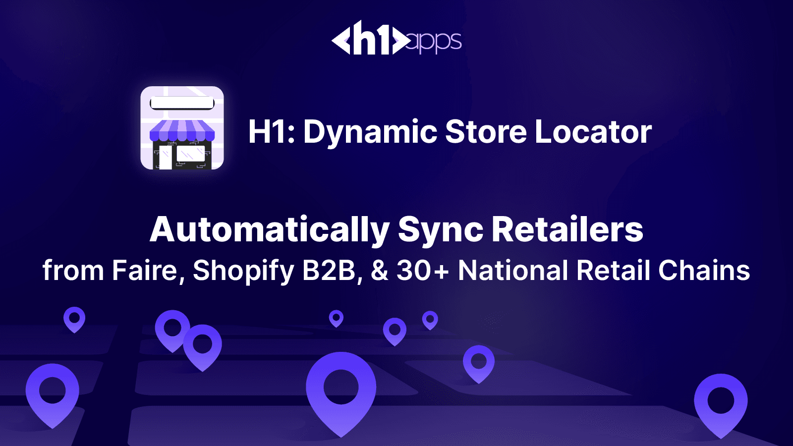 Sync Retailers from Faire, Shopify B2B and National Retailers