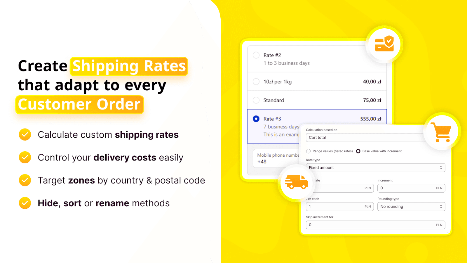 Shipping Rates Calculation & Delivery Customization Rules