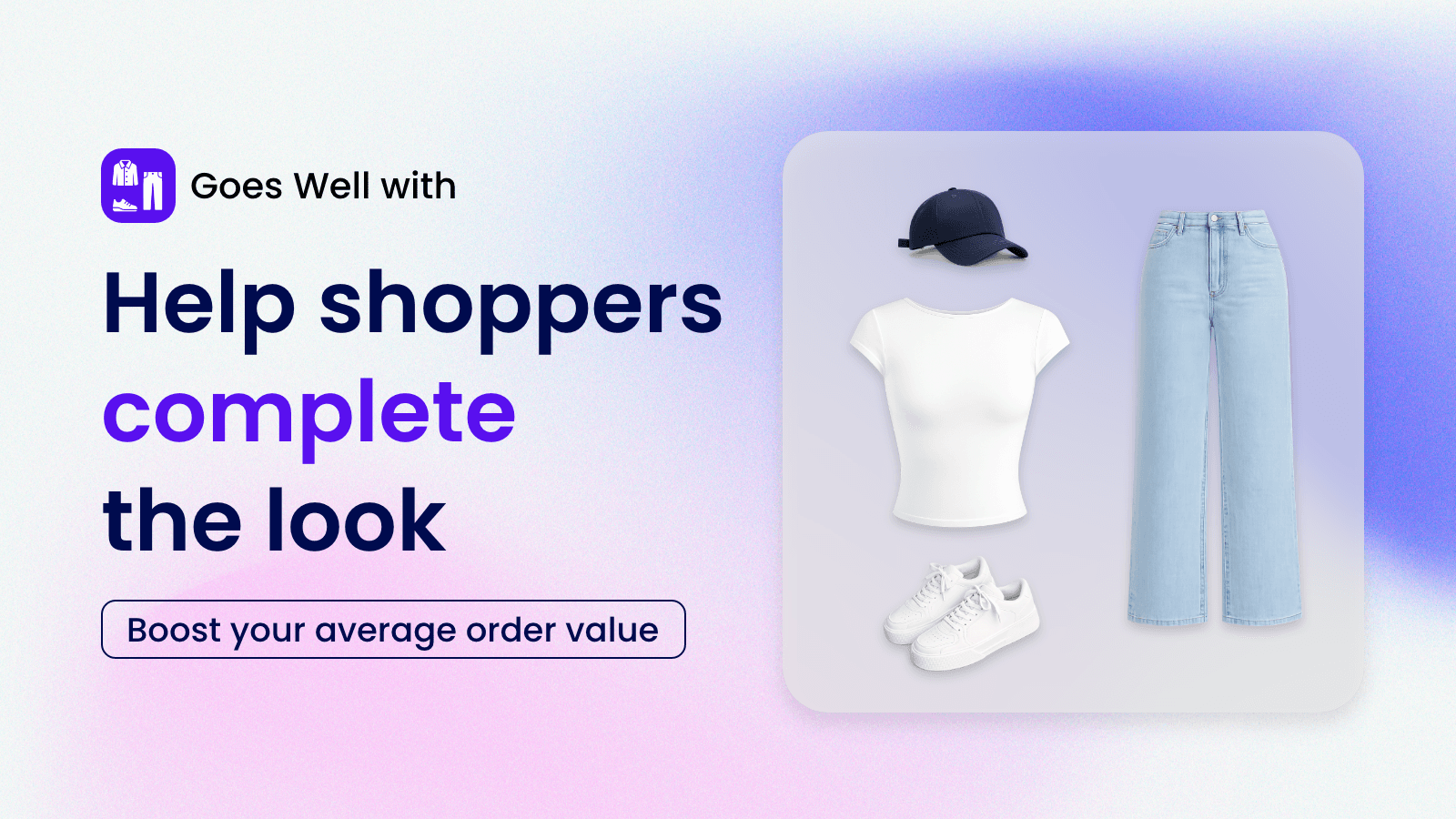Curated recommendations help shoppers complete the look