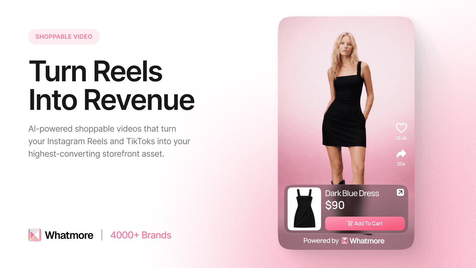 Best shoppable video app trusted by 3000+ Shopify merchants