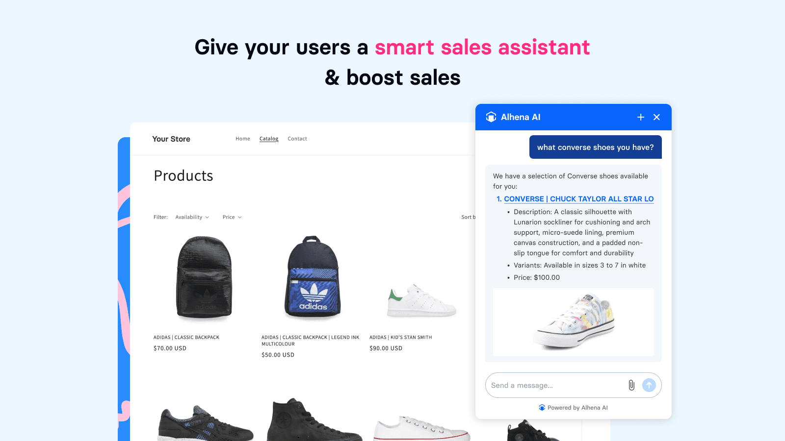 Give your users a smart sales assistant and boost sales